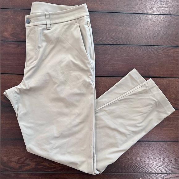 lululemon ABC Slim-Fit Trouser 32”L Color Trench Size 33”W - Picture 1 of 2